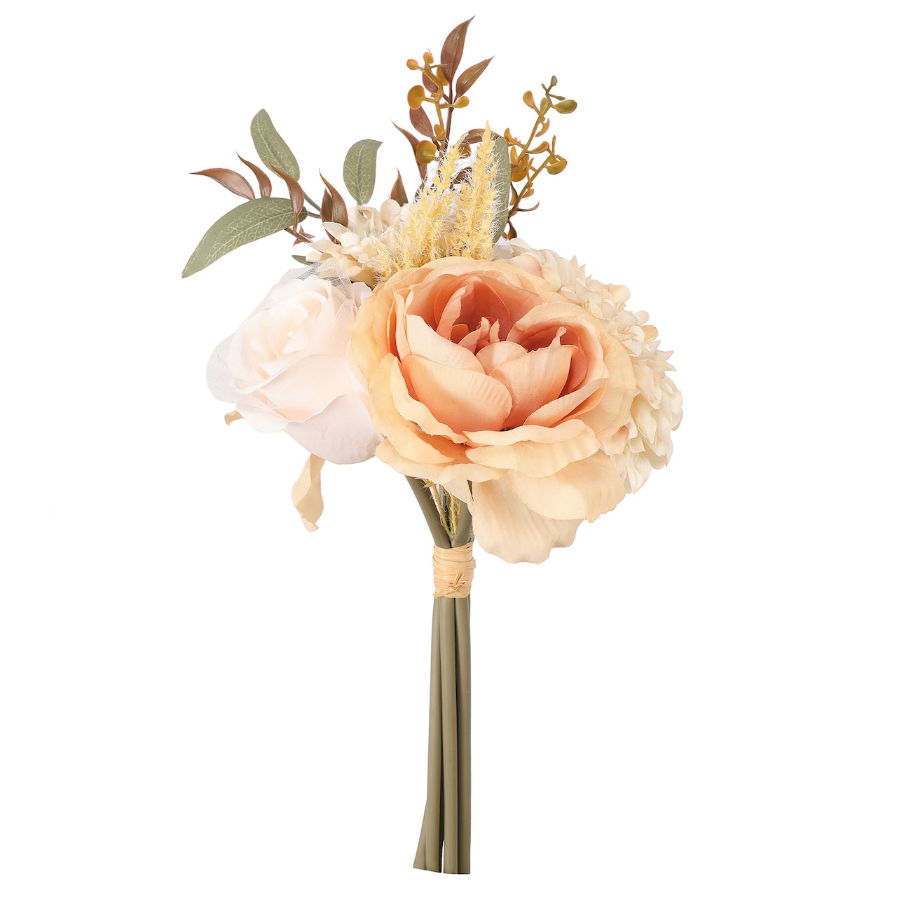 10" Cream & Champagne Rose & Dahlia Bouquet by Ashland®